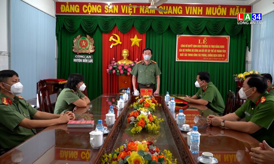 C&ocirc;ng An Long An – Những hoạt động nổi bật trong tuần