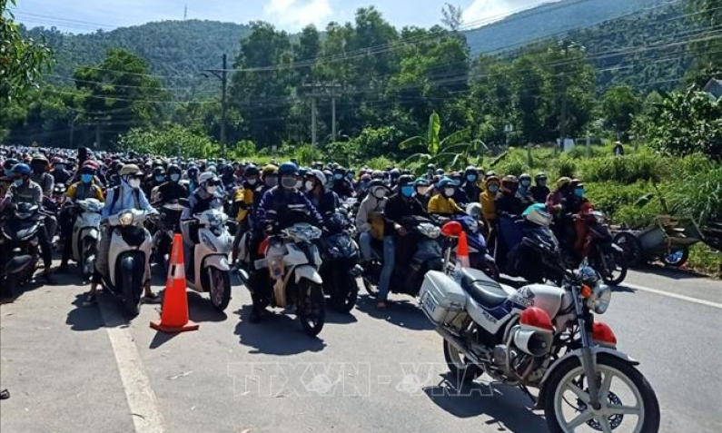 Đảm bảo an to&agrave;n cho c&aacute;c đo&agrave;n người về qu&ecirc; khi qua th&agrave;nh phố Đ&agrave; Nẵng