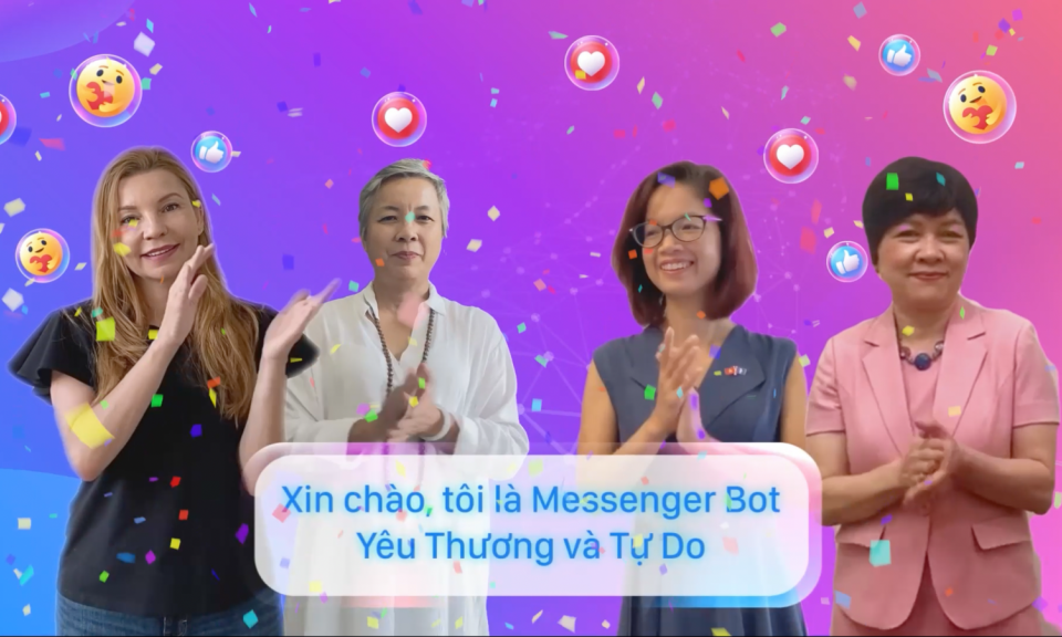 Ra mắt c&ocirc;ng cụ hỗ trợ nạn nh&acirc;n của Bạo lực giới qua nền tảng Messenger