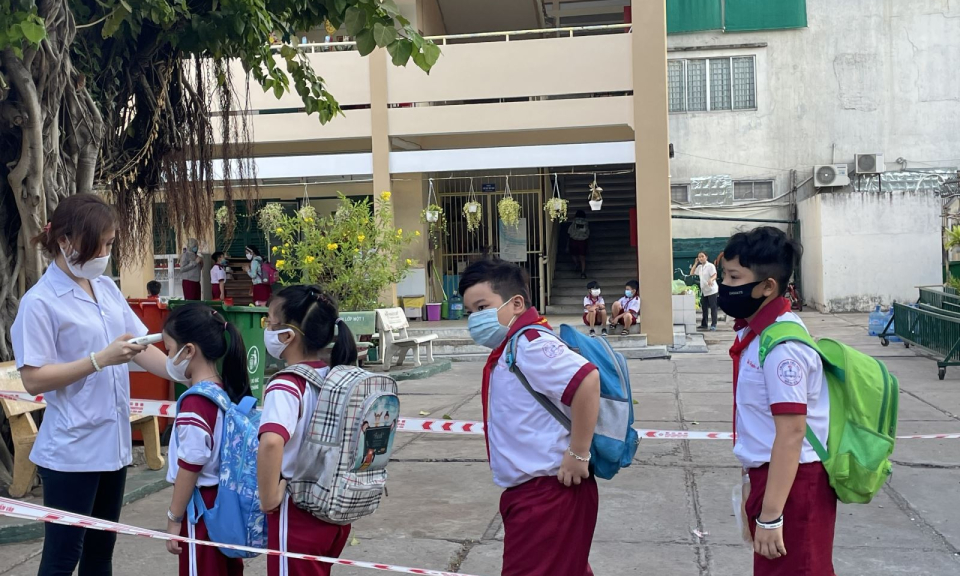 TP Hồ Ch&iacute; Minh l&ecirc;n phương &aacute;n mở cửa trường học trở lại theo từng cấp độ dịch