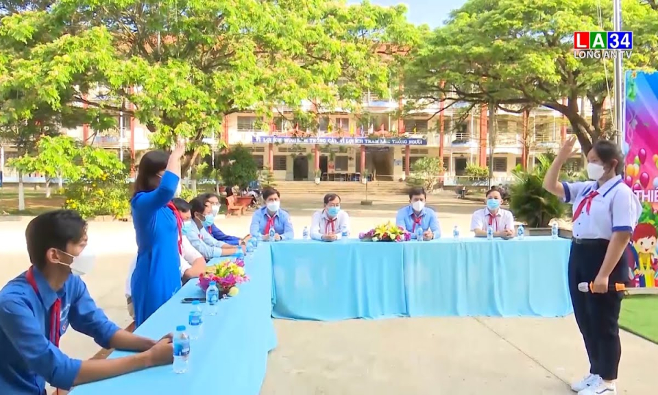 Ng&agrave;y hội “Thiếu nhi vui khỏe – Tiến bước l&ecirc;n Đo&agrave;n”