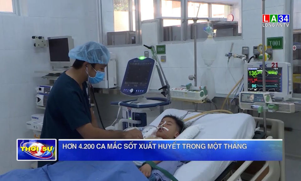 Hơn 4.200 ca mắc sốt xuất huyết trong một th&aacute;ng