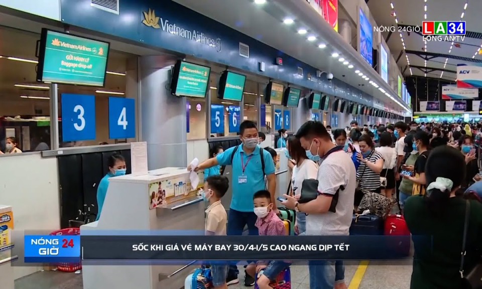 Sốc khi gi&aacute; v&eacute; m&aacute;y bay 30/4 - 1/5 cao ngang dịp Tết