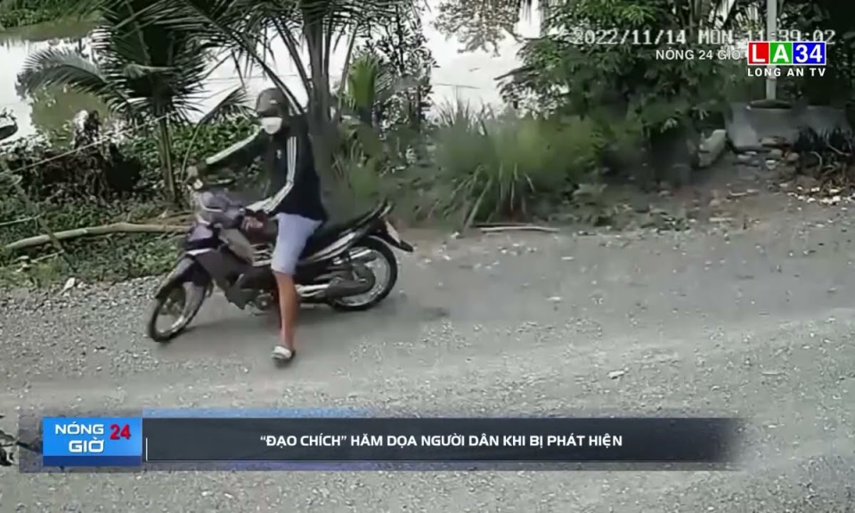 "Đạo ch&iacute;ch" hăm doạ người d&acirc;n khi bị ph&aacute;t hiện