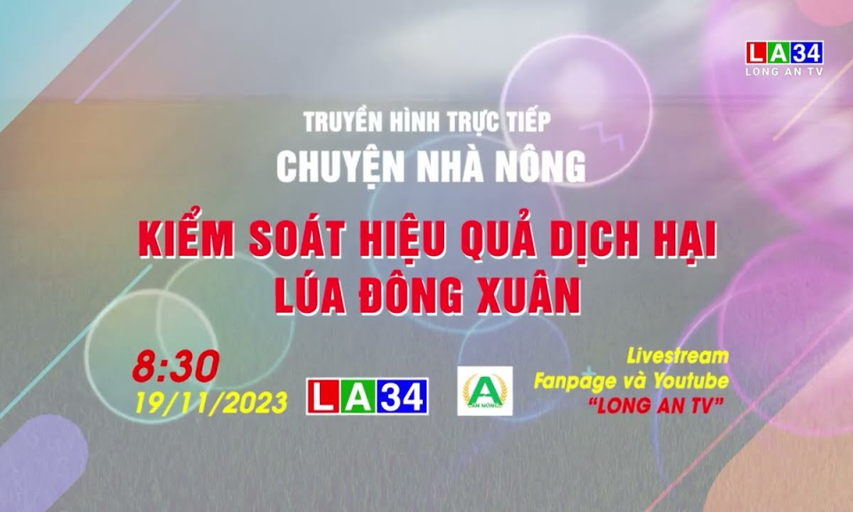 Trailer THTT chương tr&igrave;nh Chuyện Nh&agrave; N&ocirc;ng chủ đề: "Kiểm so&aacute;t hiệu quả dịch hại l&uacute;a đ&ocirc;ng xu&acirc;n"