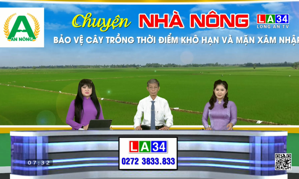 Chuyện nh&agrave; n&ocirc;ng: Bảo vệ c&acirc;y trồng thời điểm kh&ocirc; hạn v&agrave; mặn x&acirc;m nhập