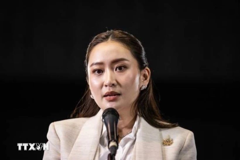 Thủ tướng Thái Lan Paetongtarn Shinawatra. (Ảnh: Getty Images/TTXVN)