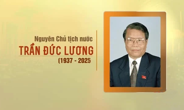 Th&ocirc;ng c&aacute;o đặc biệt về Quốc tang nguy&ecirc;n Chủ tịch nước Trần Đức Lương
