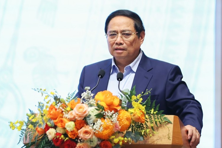 Thủ tướng Chính phủ - Phạm Minh Chính phát biểu tại hội nghị