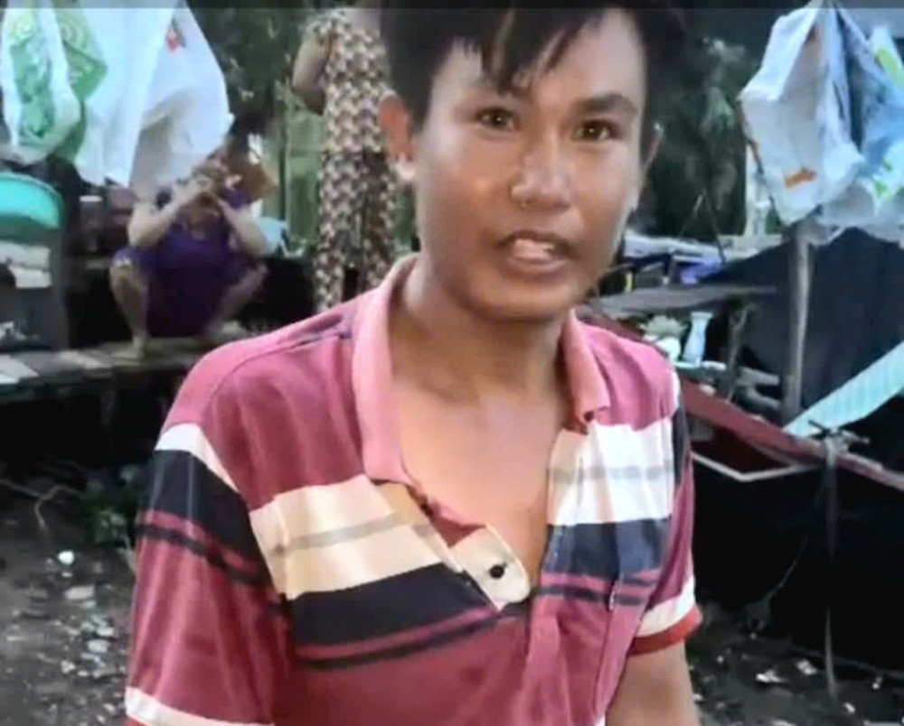 Anh Lâm Quốc Kỳ sau khi cứu người đàn ông nhảy cầu Đức Huệ