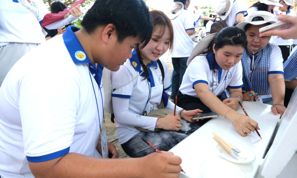 Thanh ni&ecirc;n T&acirc;y Ninh - Chungcheong Nam: Vun đắp t&igrave;nh hữu nghị từ những điều giản dị