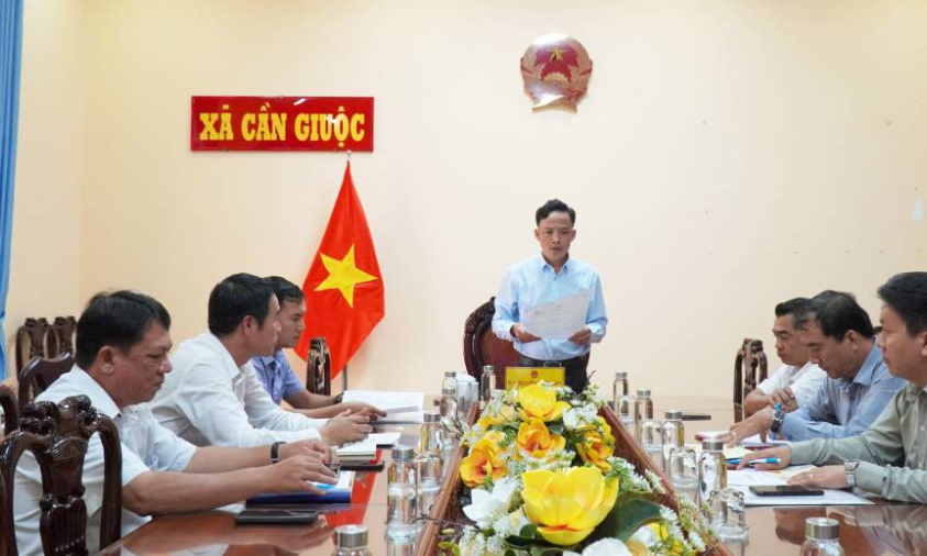 X&atilde; Cần Giuộc phấn đấu đến năm 2026 c&oacute; tr&ecirc;n 98% hộ d&acirc;n được tiếp cận nguồn nước sạch