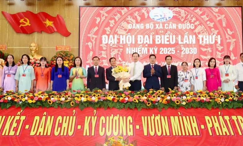 Đồng ch&iacute; Nguyễn Tuấn Thanh được chỉ định giữ chức B&iacute; thư Đảng ủy x&atilde; Cần Đước, nhiệm kỳ 2025-2030