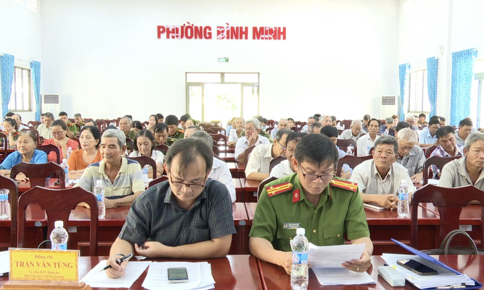 Phường B&igrave;nh Minh triển khai x&acirc;y dựng 'Phường kh&ocirc;ng ma t&uacute;y' giai đoạn 2025-2030