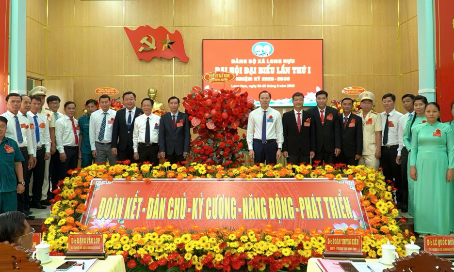 Đồng ch&iacute; Nguyễn Minh Vương được chỉ định giữ chức vụ B&iacute; thư Đảng ủy x&atilde; Long Hựu, nhiệm kỳ 2025-2030