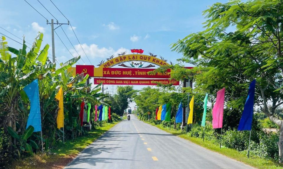 X&atilde; Đức Huệ: Quyết t&acirc;m x&acirc;y dựng x&atilde; n&ocirc;ng th&ocirc;n mới