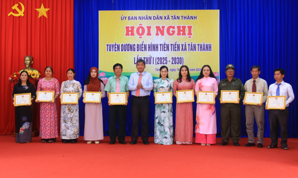 X&atilde; T&acirc;n Th&agrave;nh tuy&ecirc;n dương c&aacute;c điển h&igrave;nh ti&ecirc;n tiến giai đoạn 2020-2025