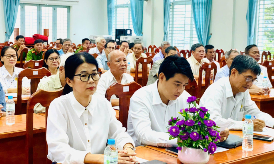 Phường T&acirc;n Ninh: Ra mắt Chi hội Cựu C&ocirc;ng an Nh&acirc;n d&acirc;n