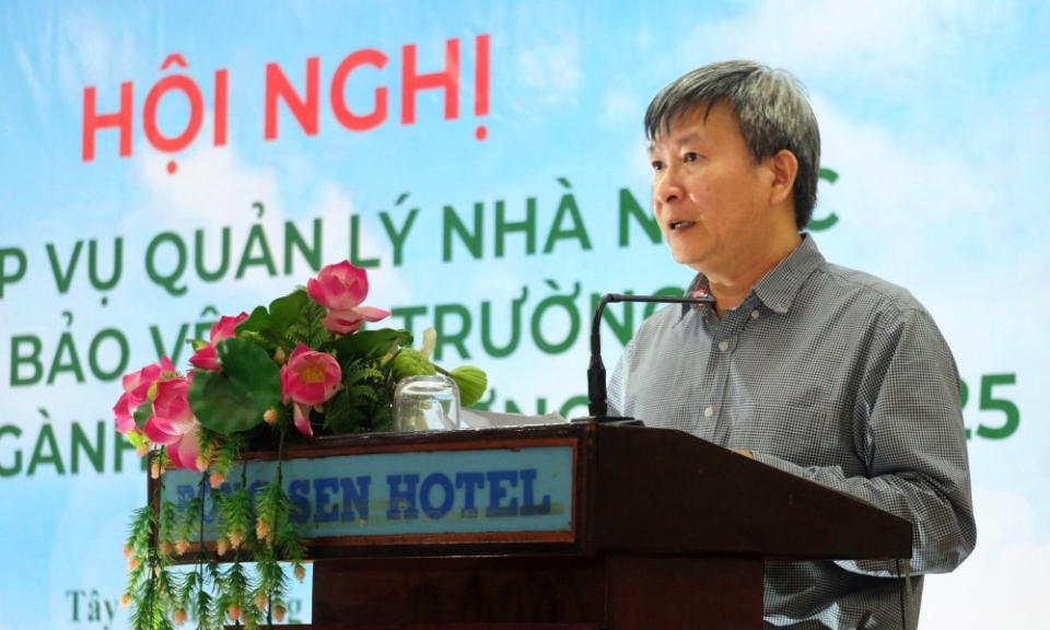 Tập huấn nghiệp vụ quản l&yacute; nh&agrave; nước về bảo vệ m&ocirc;i trường