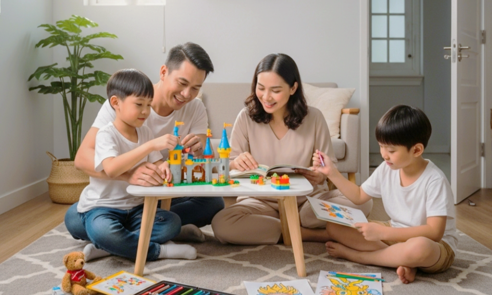 C&ugrave;ng con tạo n&ecirc;n m&ugrave;a h&egrave; đ&aacute;ng nhớ