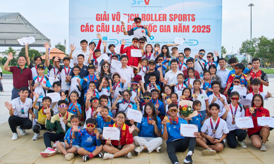 Kết th&uacute;c Giải v&ocirc; địch Roller Sports c&aacute;c c&acirc;u lạc bộ quốc gia 2025