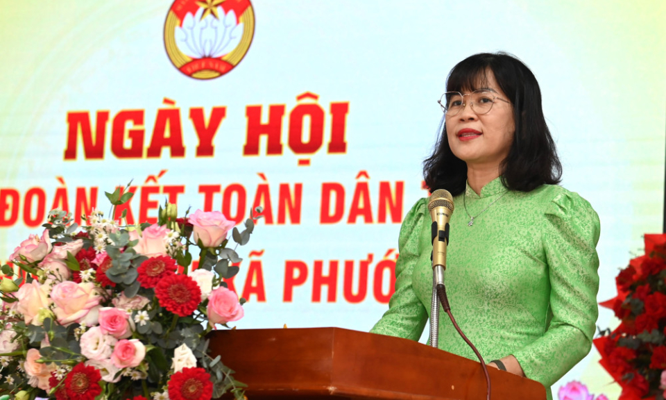 X&atilde; Phước Vinh tổ chức Ng&agrave;y hội Đại đo&agrave;n kết to&agrave;n d&acirc;n tộc li&ecirc;n khu d&acirc;n cư