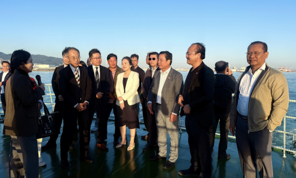 T&acirc;y Ninh: Tăng cường hợp t&aacute;c quản l&yacute;, logistics với Cảng Kobe, Nhật Bản