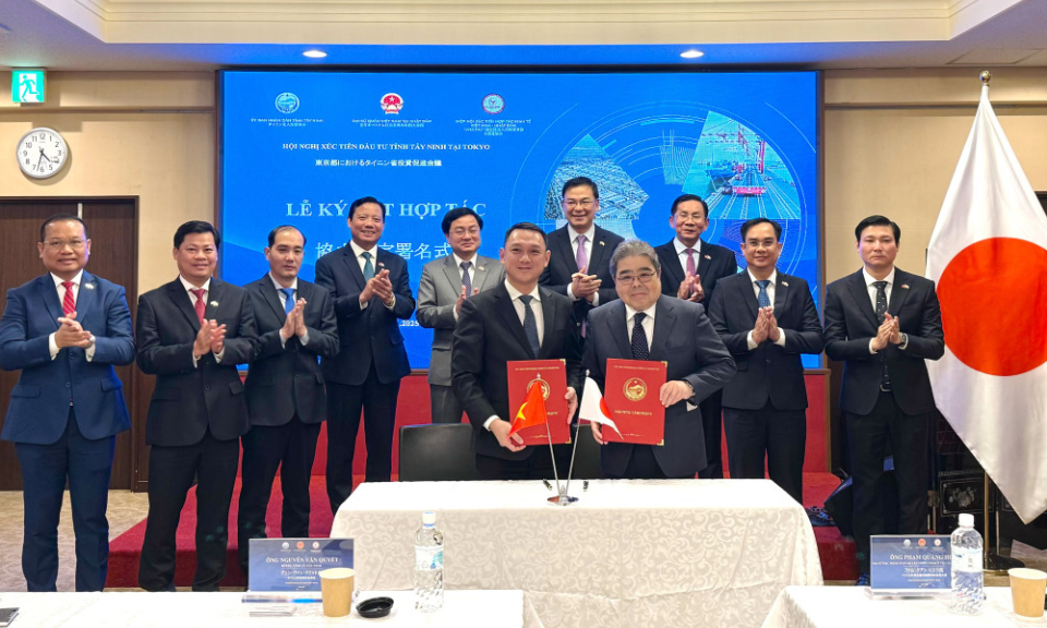 T&acirc;y Ninh tổ chức th&agrave;nh c&ocirc;ng Hội nghị x&uacute;c tiến đầu tư tại Tokyo (Nhật Bản)