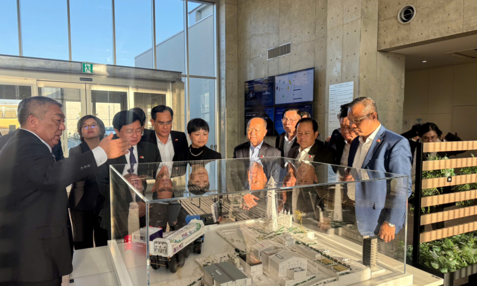 T&acirc;y Ninh t&igrave;m hiểu m&ocirc; h&igrave;nh sản xuất Hydro tại Nhật Bản