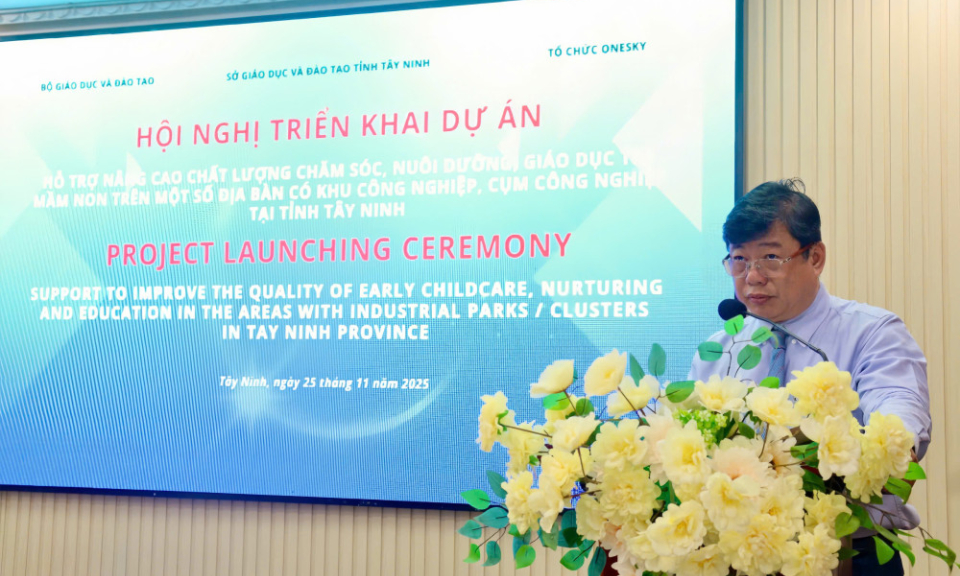 Hỗ trợ n&acirc;ng cao chất lượng chăm s&oacute;c, nu&ocirc;i dưỡng, gi&aacute;o dục trẻ mầm non tại địa b&agrave;n c&oacute; khu c&ocirc;ng nghiệp, cụm c&ocirc;ng nghiệp