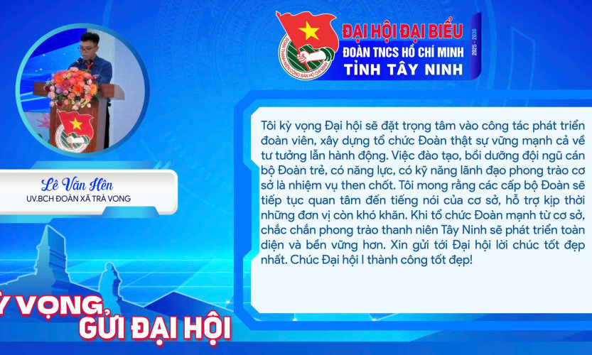 Nhiều hoạt động s&ocirc;i nổi hướng về Đại hội đại biểu Đo&agrave;n TNCS Hồ Ch&iacute; Minh tỉnh T&acirc;y Ninh lần thứ I