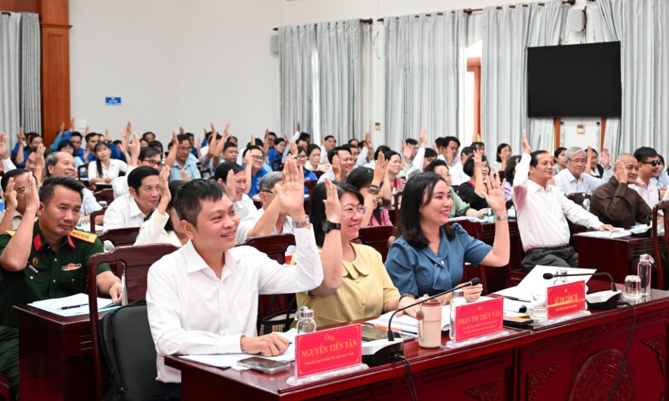 Thỏa thuận cơ cấu, th&agrave;nh phần, số lượng người ứng cử đại biểu Quốc hội v&agrave; HĐND tỉnh nhiệm kỳ 2026-2031