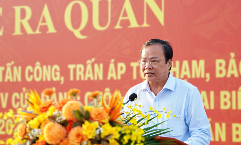 C&ocirc;ng an T&acirc;y Ninh ra qu&acirc;n thực hiện cao điểm Tết Nguy&ecirc;n đ&aacute;n B&iacute;nh Ngọ 2026