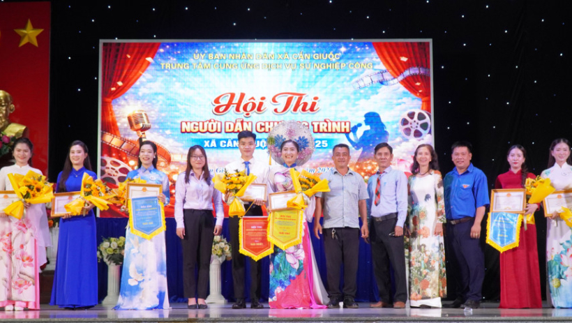 X&atilde; Cần Giuộc tổ chức Hội thi người dẫn chương tr&igrave;nh năm 2025