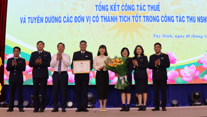Thu ng&acirc;n s&aacute;ch lập kỷ lục, ng&agrave;nh Thuế T&acirc;y Ninh bứt ph&aacute; trong năm đầu sau hợp nhất