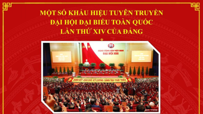 Tập trung cao điểm tuy&ecirc;n truyền Đại hội XIV của Đảng - nhiệm vụ trọng t&acirc;m của cả hệ thống ch&iacute;nh trị