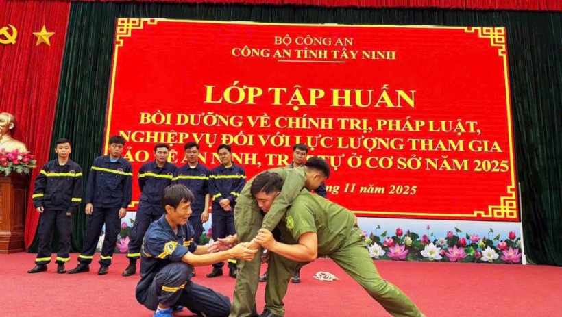 Bảo đảm an ninh, trật tự địa b&agrave;n từ những 'c&aacute;nh tay nối d&agrave;i'