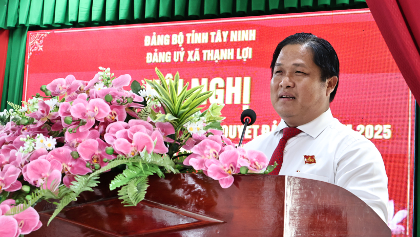 X&atilde; Thạnh Lợi: Thực hiện đạt v&agrave; vượt 20/20 chỉ ti&ecirc;u Nghị quyết Đảng uỷ năm 2025