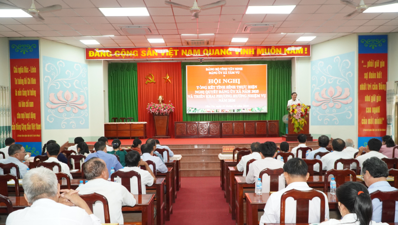 X&atilde; Tầm Vu thực hiện đạt v&agrave; vượt 15 chỉ ti&ecirc;u Nghị quyết Đảng ủy năm 2025