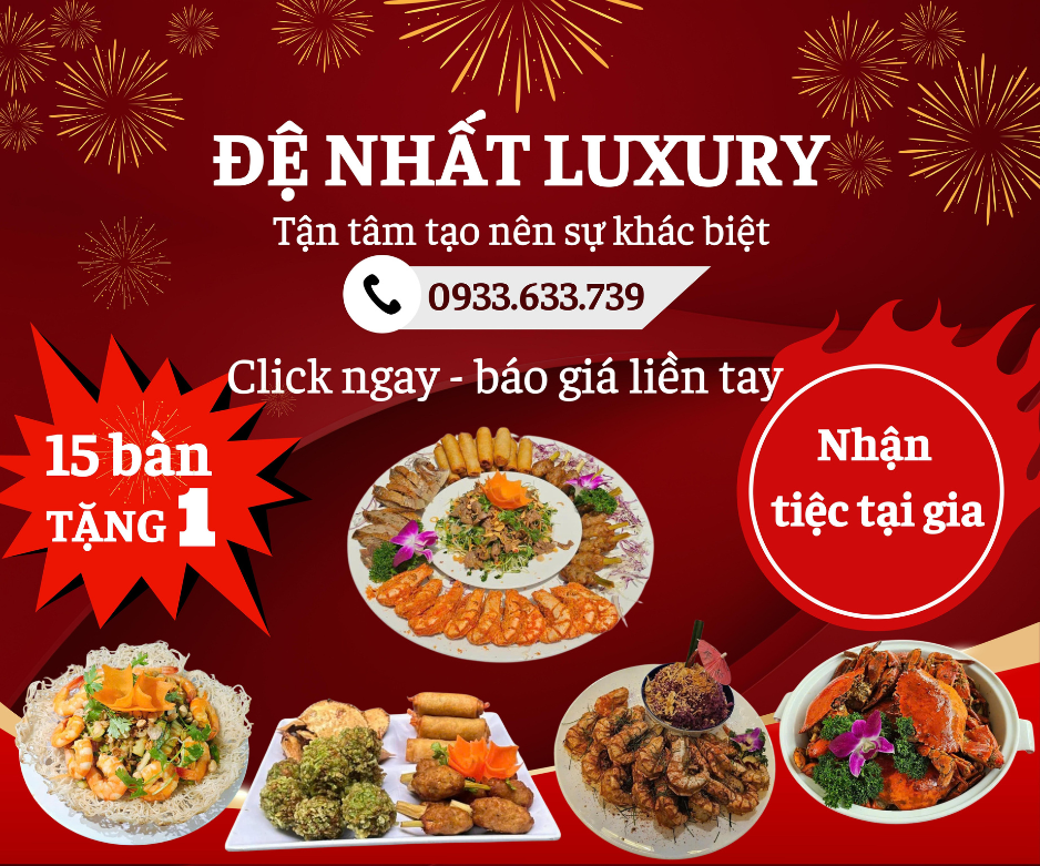 M&ugrave;a cưới rộn r&agrave;ng - ĐỆ NHẤT LUXURY nhận tiệc tại gia! Tri &acirc;n kh&aacute;ch h&agrave;ng !