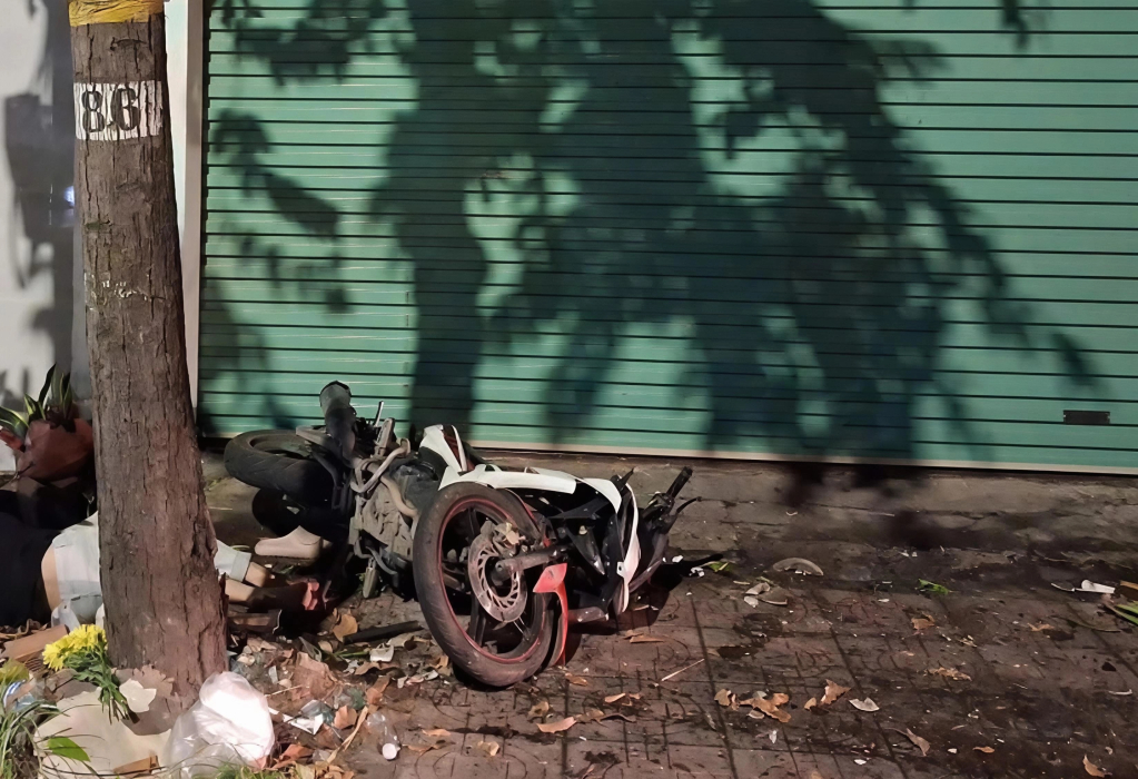 Hiện trường vụ tai nạn 