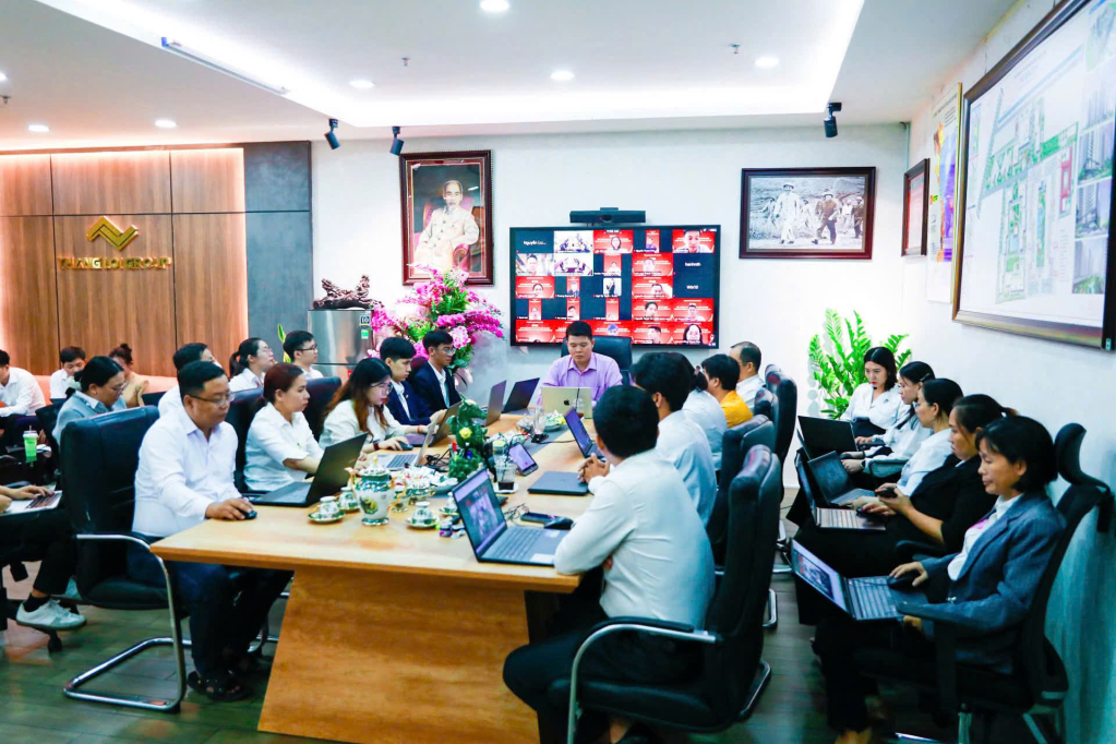 Hội nghị kết nối trực tuyến kết nối điểm cầu các hội viên