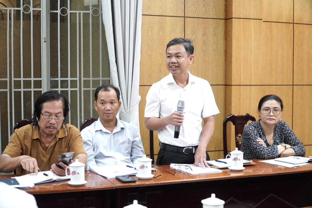 Các cơ quan, đơn vị phát biểu tại hội nghị