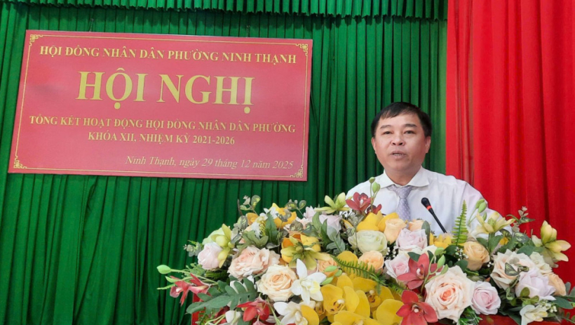 HĐND phường Ninh Thạnh: Nhiều kết quả nổi bật trong nhiệm kỳ 2021&ndash;2026