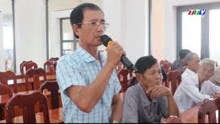 Đại biểu HĐND tỉnh tiếp x&uacute;c cử tri x&atilde; Đức H&ograve;a sau Kỳ họp thứ 7