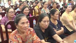 Đại biểu HĐND tỉnh tiếp x&uacute;c cử tri x&atilde; Đức Lập v&agrave; x&atilde; Hậu Nghĩa sau Kỳ họp thứ 7