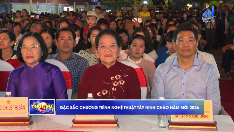 Đặc sắc Chương tr&igrave;nh nghệ thuật T&acirc;y Ninh ch&agrave;o năm mới 2026