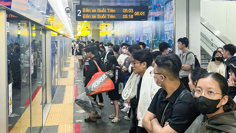 Metro số 1 vượt mốc 20 triệu kh&aacute;ch dịp đầu năm 2026