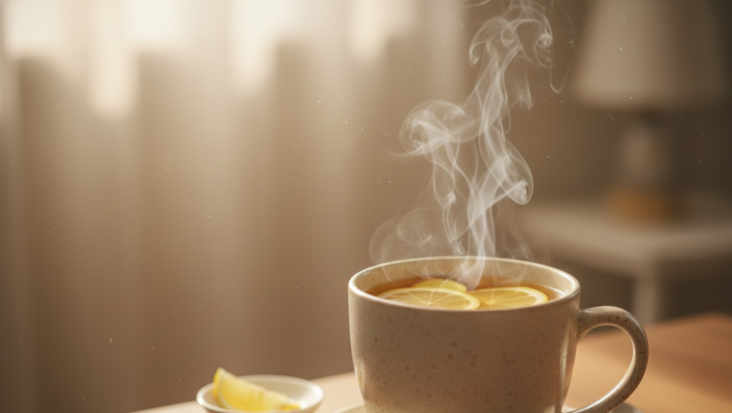 M&ugrave;a đ&ocirc;ng uống tr&agrave; gừng chanh: Cơ thể được lợi g&igrave;?