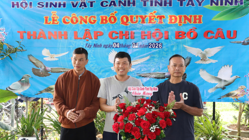 Ra mắt Chi hội Bồ c&acirc;u tỉnh T&acirc;y Ninh